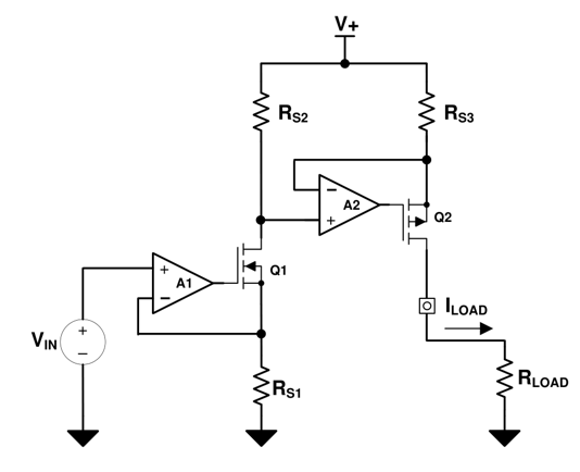 電壓轉電流電路的工作原理與設計示例