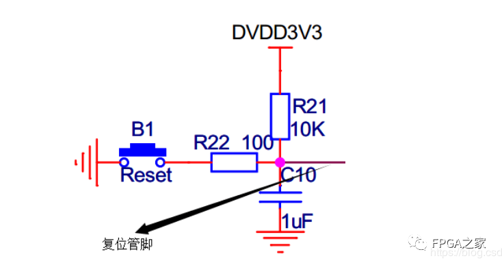 FPGA复位电路的实现方式