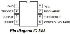 引腳圖描述-IC-555