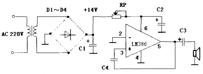 間歇振蕩器電路圖