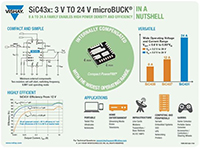 SiC43x 3 V 至 24 V microBUCK®