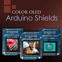 彩色 OLED Arduino 扩展板