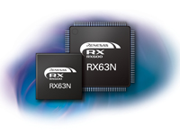 RX63N、RX631 微控制器