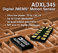 ADXL345 数字式 iMEMS® 运动传感器