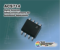 ACS714霍尔效应电流传感器