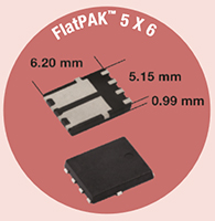 采用 FlatPAK™ 5 mm x 6 mm 的 FREDPt® 超快速整流器