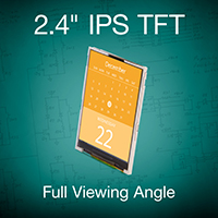 2.4英寸全视角TFT液晶显示屏（IPS）