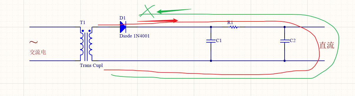 二極管整流電路原理圖 二極管三種整流電路的工作原理