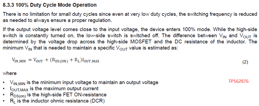 同步BUCK電路輸入電壓最小值和最大值的限制因素