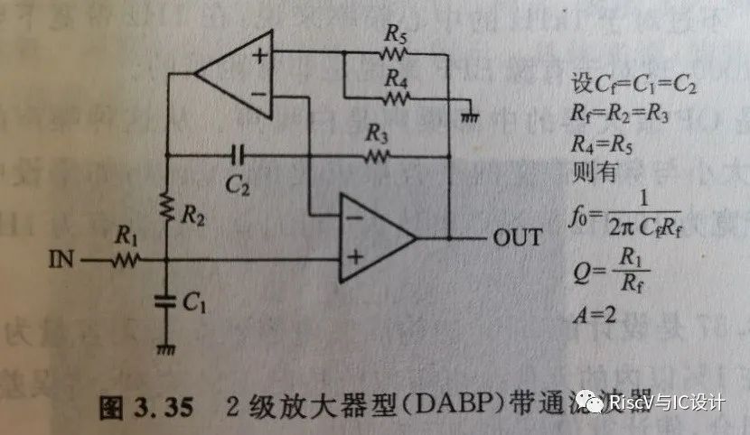 经典电路分析：高Q值的BPF带通滤波器