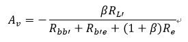 怎么运用公式去求三极管放大电路的放大倍数呢？