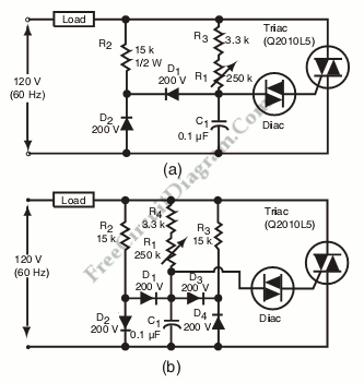 一种无磁滞的双向可控硅相位/功率控制电路