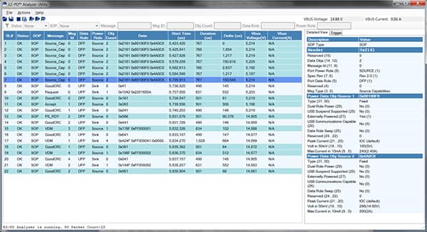 Infineon Technologies 的 EZ-PD 分析軟件（點擊放大）