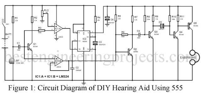 DIY助聽器電路