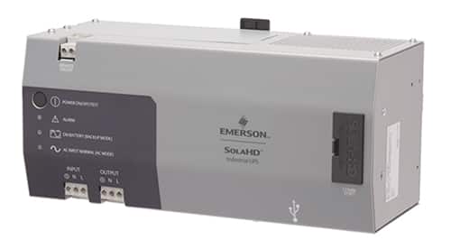 SolaHD 的 SDU500B 離線式 UPS 提供備用電源的圖片