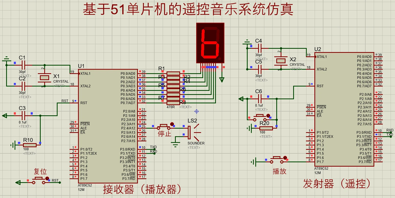 基于<b class='flag-5'>51</b><b class='flag-5'>單片機</b>的遙控音樂<b class='flag-5'>系統</b><b class='flag-5'>仿真</b>