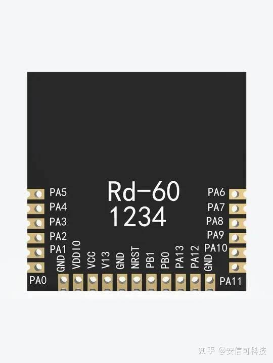 安信可首款60G毫米波雷达模组，超低功耗可达10μA