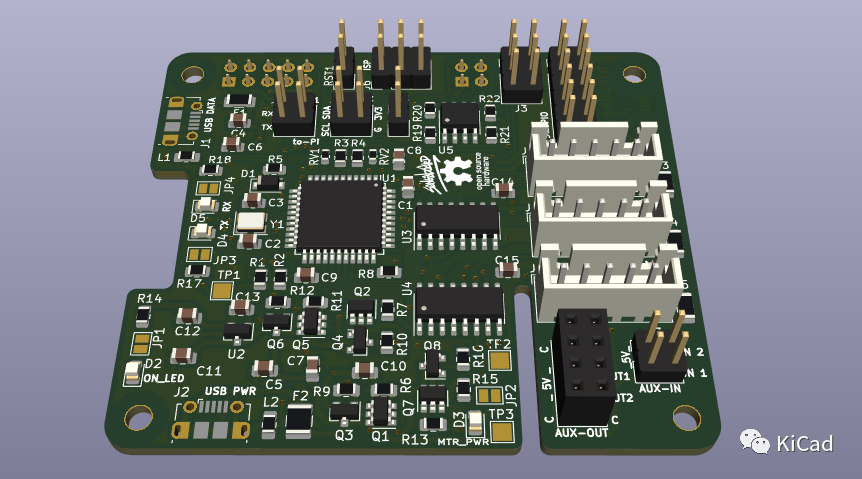 Made with KiCad(十一):Sangaboard<b class='flag-5'>步进</b><b class='flag-5'>电机</b>控制板