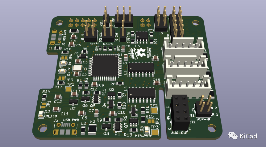 Made with KiCad（十一）：Sangaboard<b class='flag-5'>步進</b><b class='flag-5'>電機</b><b class='flag-5'>控制板</b>