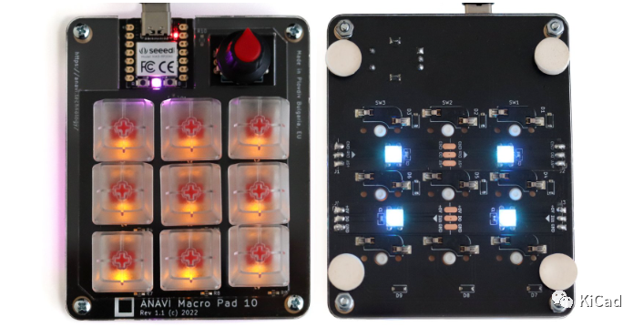 Made with KiCad（四）：ANAVI Macro Pad 10