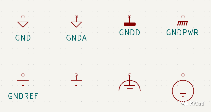 KiCad<b class='flag-5'>中</b>不同<b class='flag-5'>GND</b>符號的含義及應用