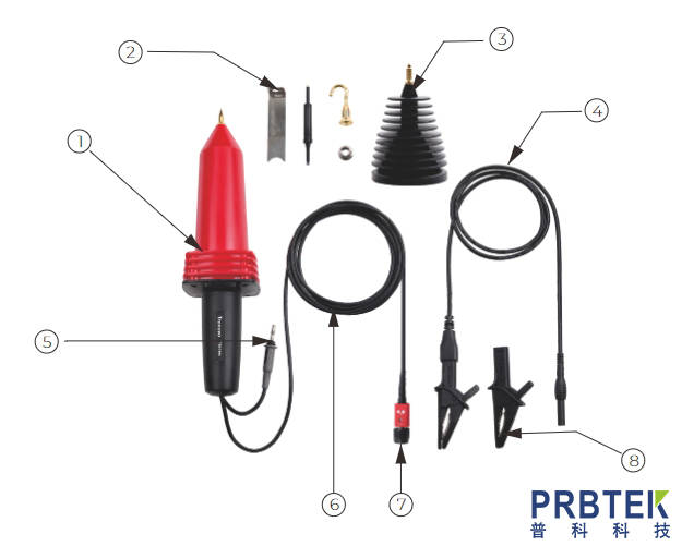 Tronovo埃用TR9310A示波器<b class='flag-5'>高壓</b><b class='flag-5'>測試</b>棒的操作使用說明