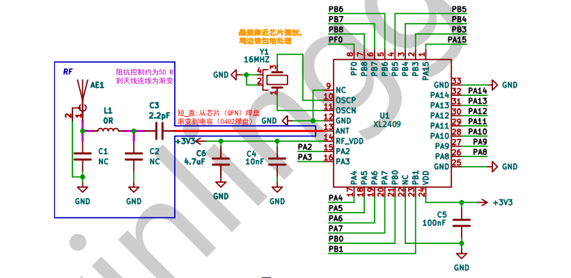 <b class='flag-5'>2.4G</b> M0+核 SOC<b class='flag-5'>芯片</b> <b class='flag-5'>XL2409</b>，QFN32封裝，<b class='flag-5'>收發</b><b class='flag-5'>一</b>體，高性能、低功耗