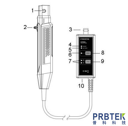 知用CYBERTEK高频交直流电流探头HCP8030C的测量方法