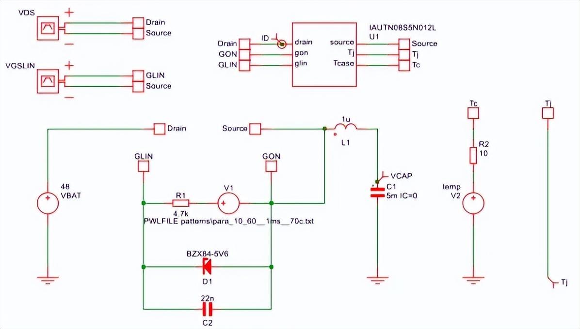 唯样代理 适用于48V电池断开开关的80V双门极MOSFET及其应用仿真 (https://ic.work/) 技术资料 第19张