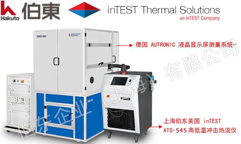 inTEST ATS-545 热流仪显示行业光学检测高低温试验方案