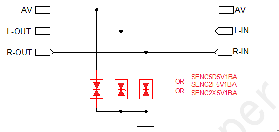 音視頻轉換器AV<b class='flag-5'>接口</b><b class='flag-5'>靜電保護</b>方案