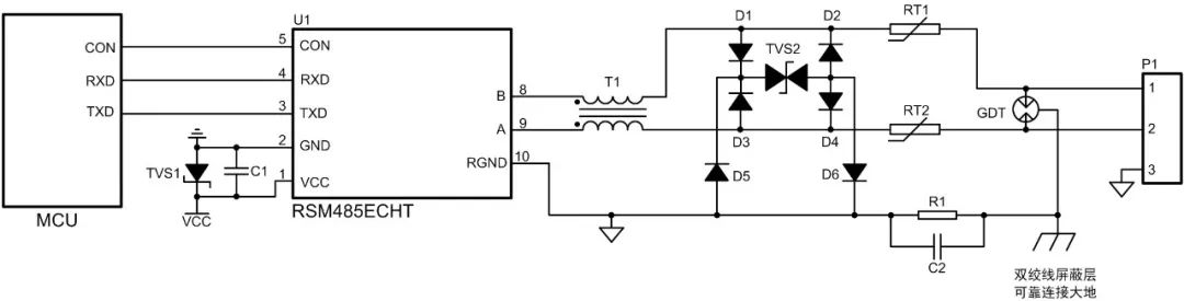 RS-485保护电路结电容对信号质量的影响 (https://ic.work/) 技术资料 第11张