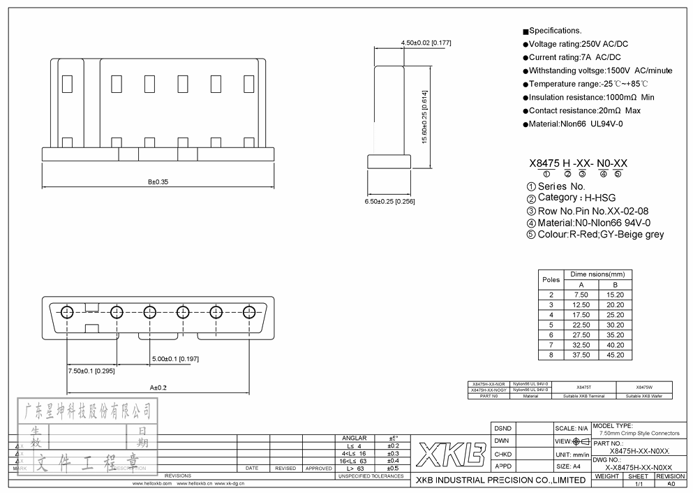 中國星坤X8475線對(duì)板系列連接器：色彩繽紛的防盲插解決方案！