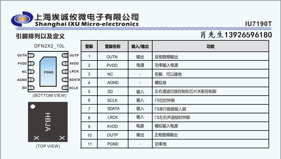 D类音频功放