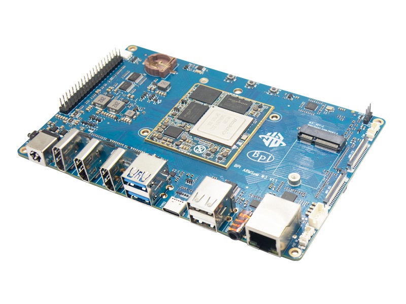 香蕉派 BPI-W3采用瑞芯微RK3588開源硬件開發板公開發售