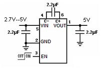 2115B是一款低噪音、固定频率的电荷泵DC/DC变换器