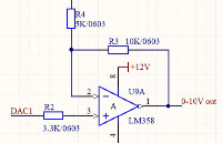 单片机0~<b class='flag-5'>10V</b><b class='flag-5'>输出</b>电路的实现