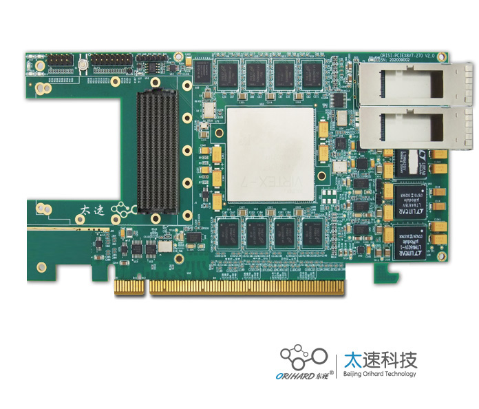 PCIe 载板设计资料原理图：382-基于<b class='flag-5'>FMC</b>+的XCVU3P高性能 PCIe 载板