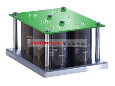 优化铝电解电容器 - 焊锡电容器基座冷却