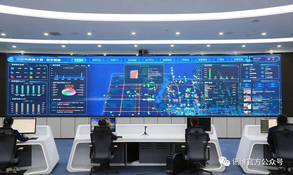 讯维分布式KVM坐席管理系统推动数字化城管指挥中心建设新进程！
