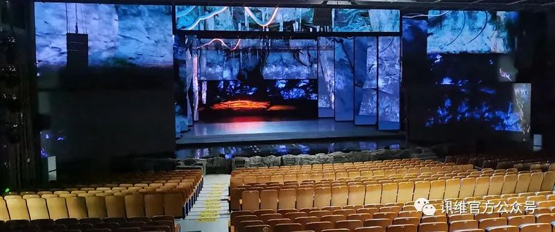 小间距全彩LED屏成功应用于贵州某大型歌舞剧场！