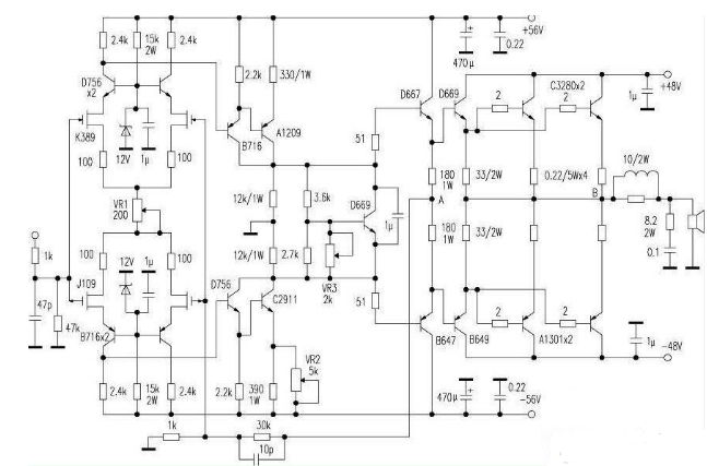 功放电路图