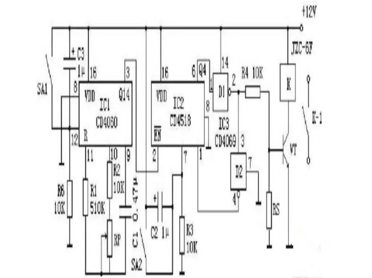 六種延時電路的工作原理