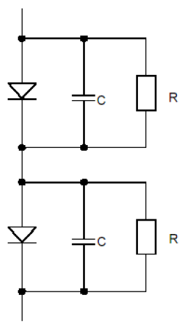 二极管串联与二极管并联