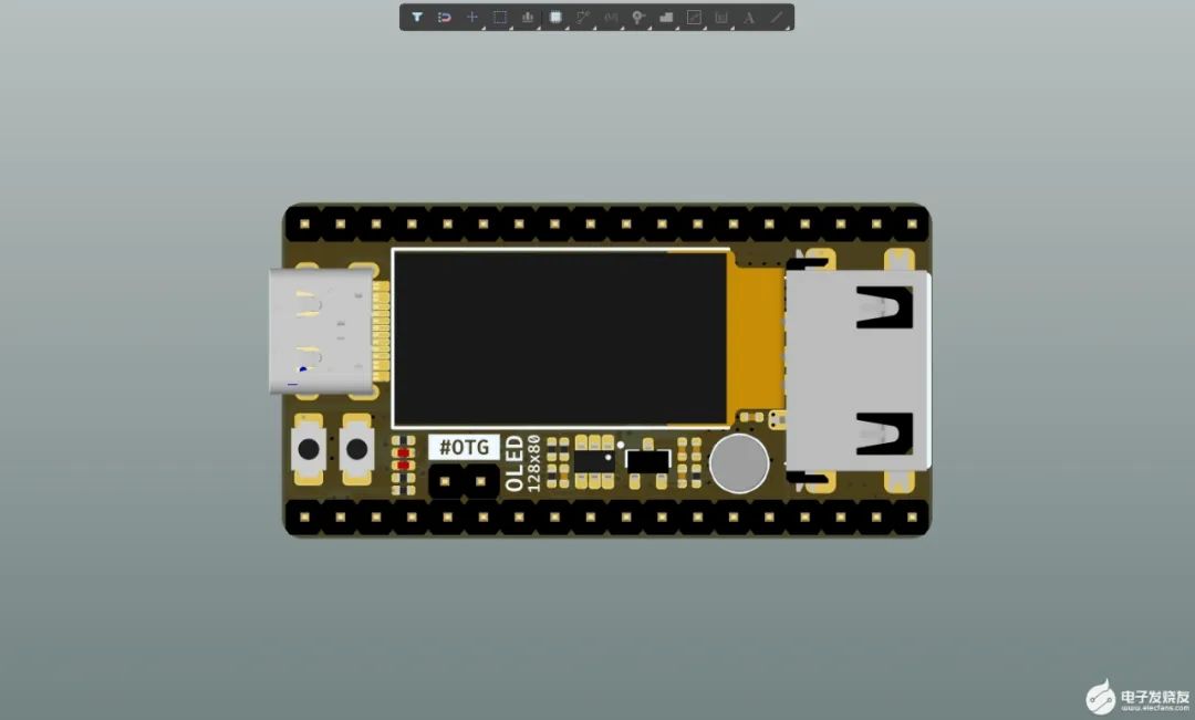 基于全志F1C200s芯片的Linux開發板設計