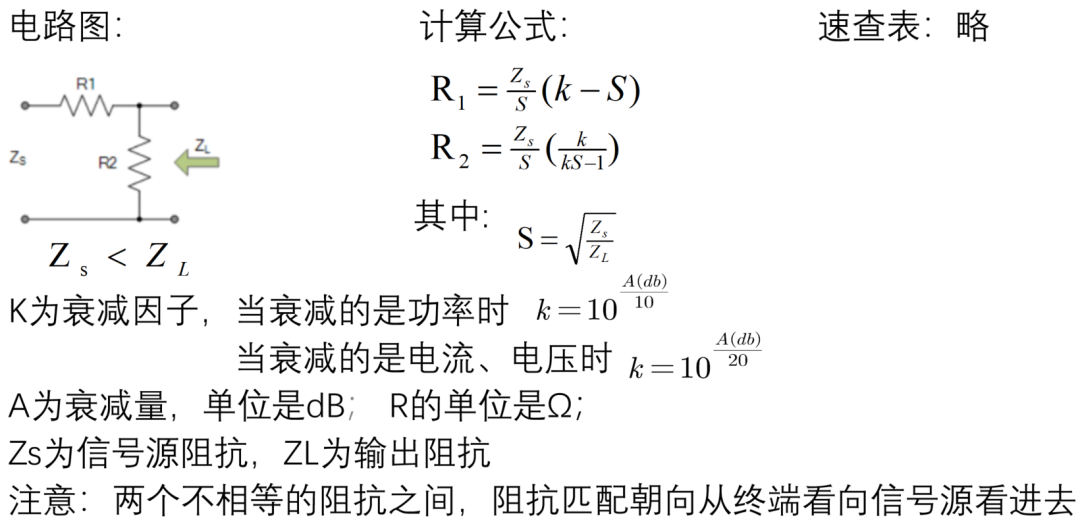 衰减电路