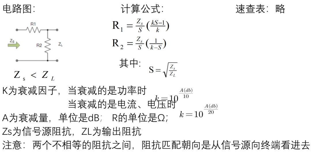 衰减电路