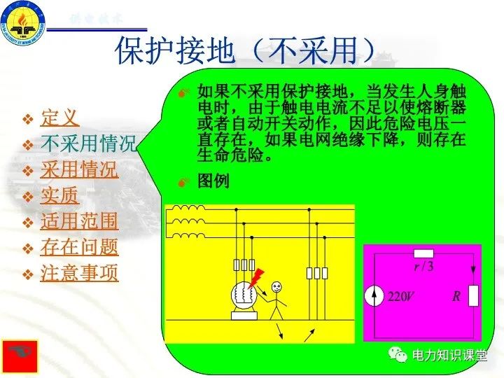 保护接地