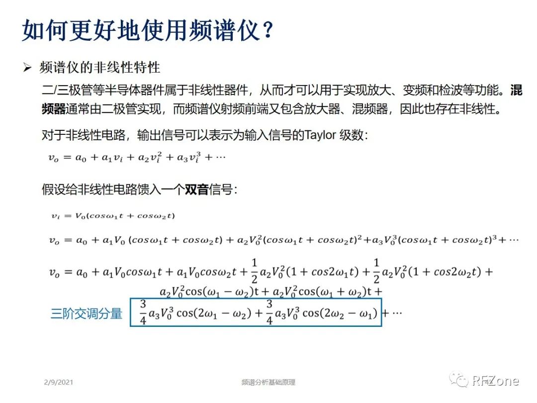 频谱分析