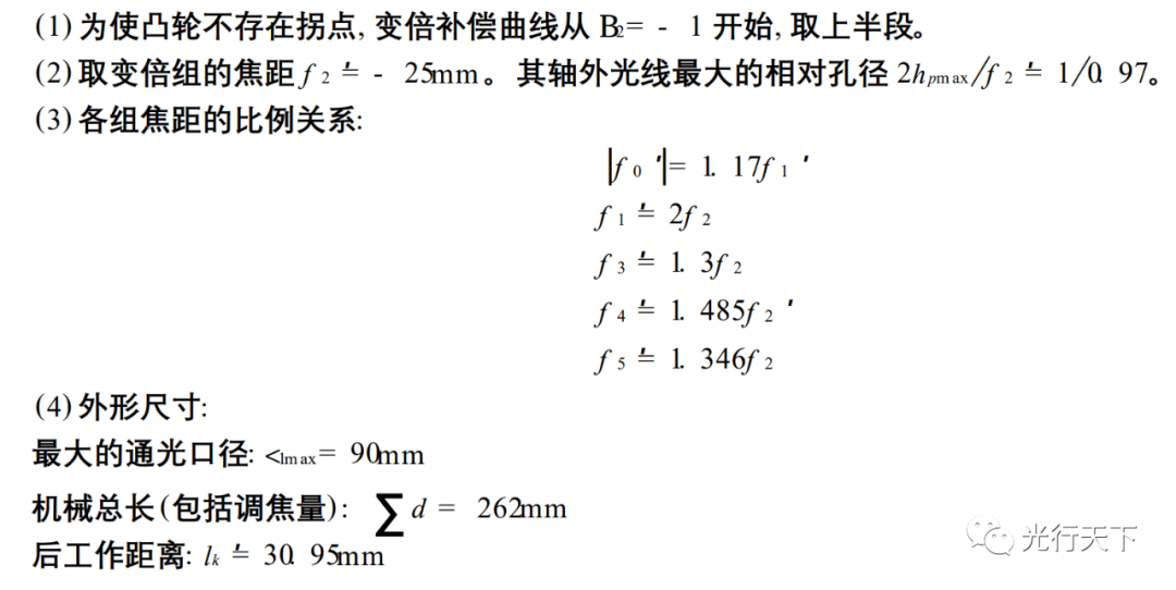 变焦镜头